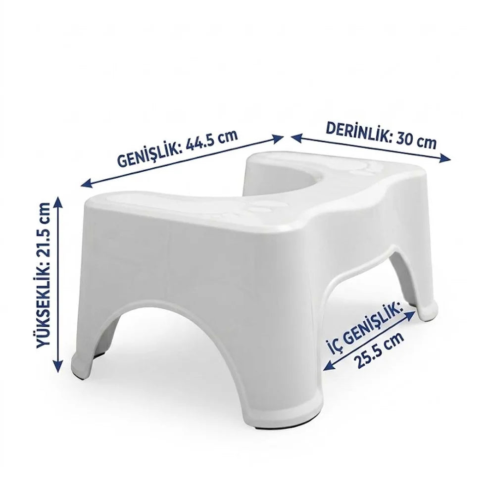 KlozetFit® Ergonomik Klozet Taburesi